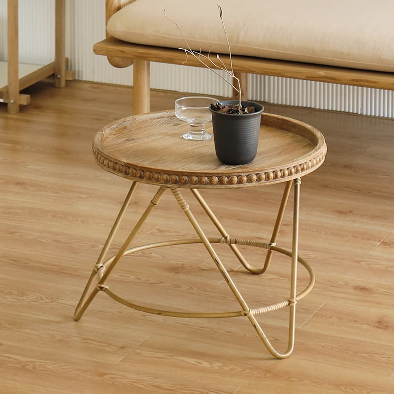 Ratani Paxel, Small Low Coffee Table With Storage