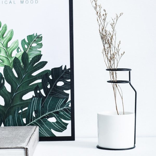 Ceramic vase and pottery for decoration | Nordic decoration, home art design, Scandinavian minimalist style vase, modern home decor accessories