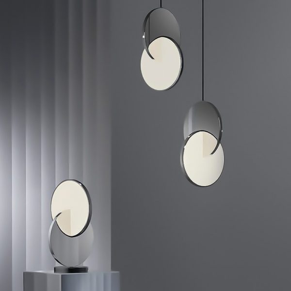 2021 Modern LED Pendant Lamp in Chrome/Gold for Room Art Decor Hanging Lights Free Shipping Winfordo Lighting