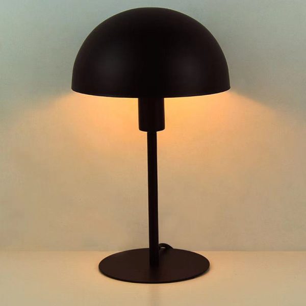 Lampe LED en forme de champignon en métal minimaliste, petite lampe de Table, protection des yeux, pour bureau, dortoir, pour étudiants, lampe de chevet enfichable